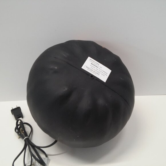 Ting Shen Model 60 260 Black Halloween Lighted Pumpkin UL Certified - Picture 5 of 6
